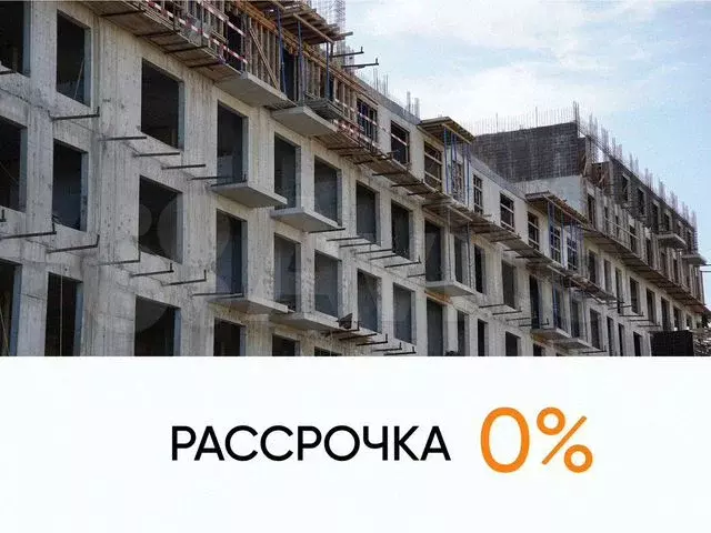 1-к. квартира, 39,8 м, 5/5 эт. - Фото 0