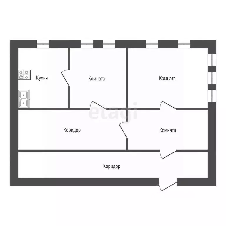 Дом в Владимирская область, Муром ул. Тургенева, 41 (130 м) - Фото 1
