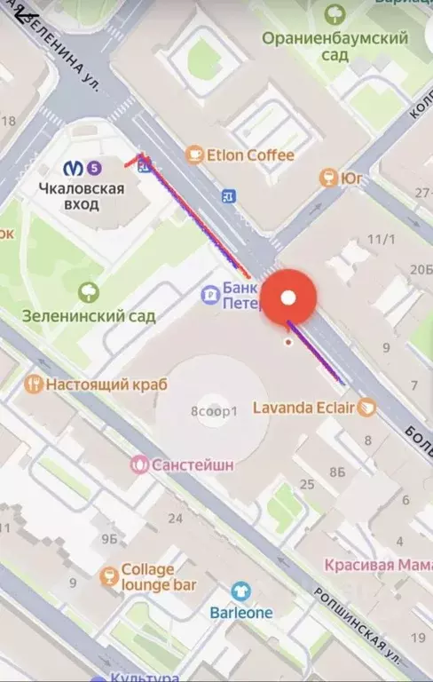 Офис в Санкт-Петербург ул. Большая Зеленина, 8к2 (333 м) - Фото 0