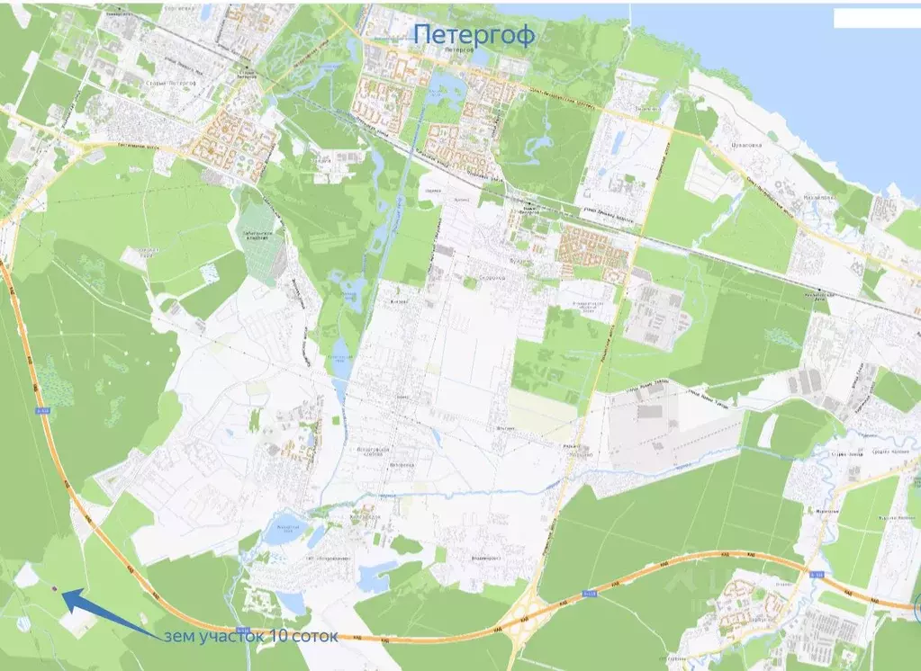 Участок в Ленинградская область, Ломоносовский район, Низинское с/пос, ... - Фото 2