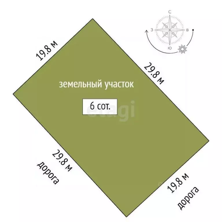 Участок в Тюменская область, Тюменский муниципальный округ, с. Чикча, ... - Фото 2