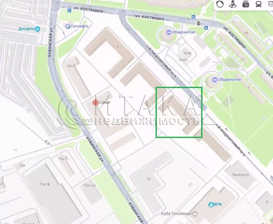 1-комнатная квартира: Санкт-Петербург, 1-й Предпортовый проезд, 1 ... - Фото 2