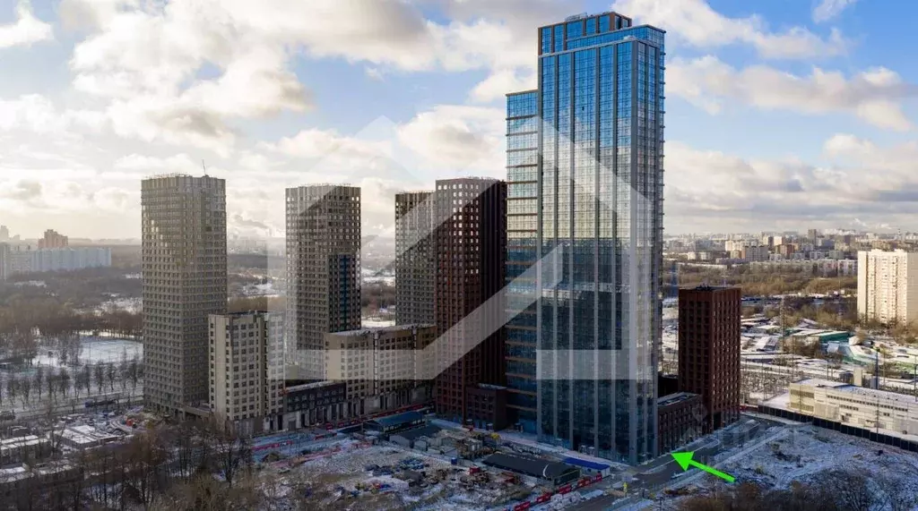 Торговая площадь в Москва Вейв жилой комплекс, 3 (81 м) - Фото 1