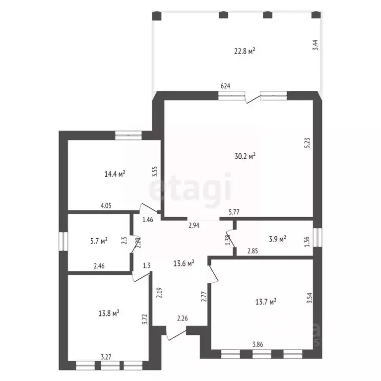 Дом в Ростовская область, Неклиновский район, Новобессергеневское ... - Фото 1