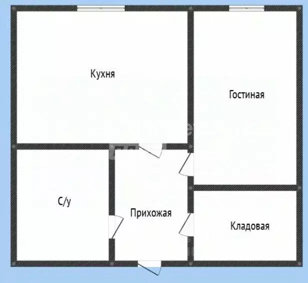1-к кв. Дагестан, Каспийск ш. Каспийское, 17к4/1 (46.0 м) - Фото 2