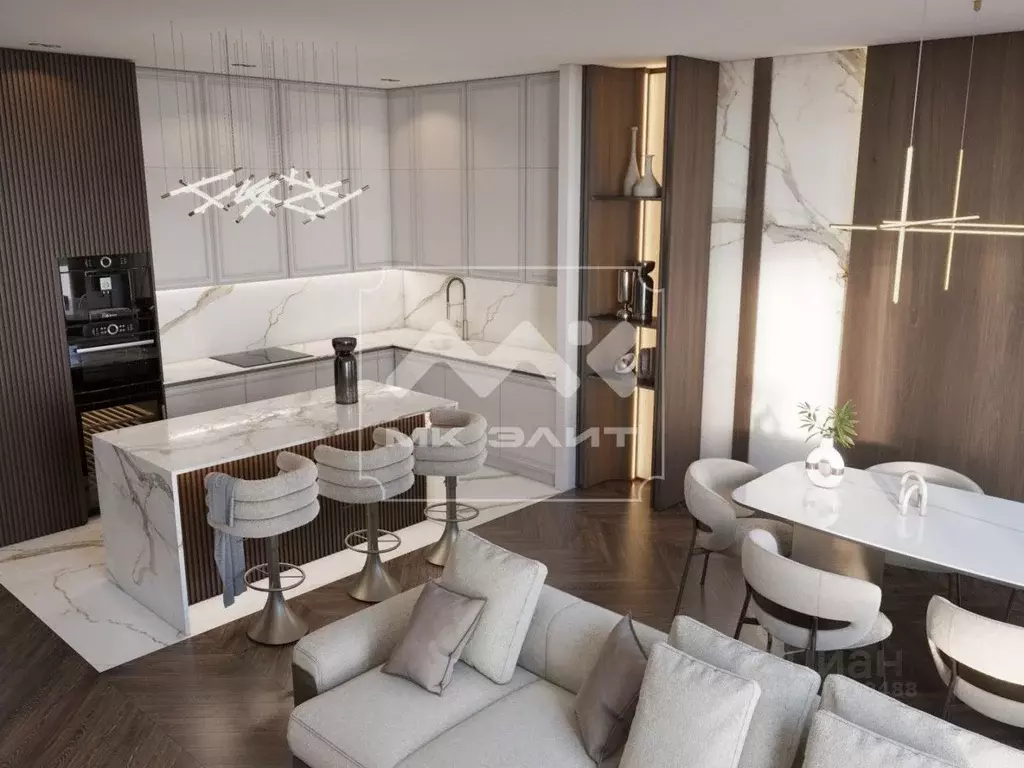 3-к кв. Санкт-Петербург Песочная наб., 18 (153.0 м) - Фото 1