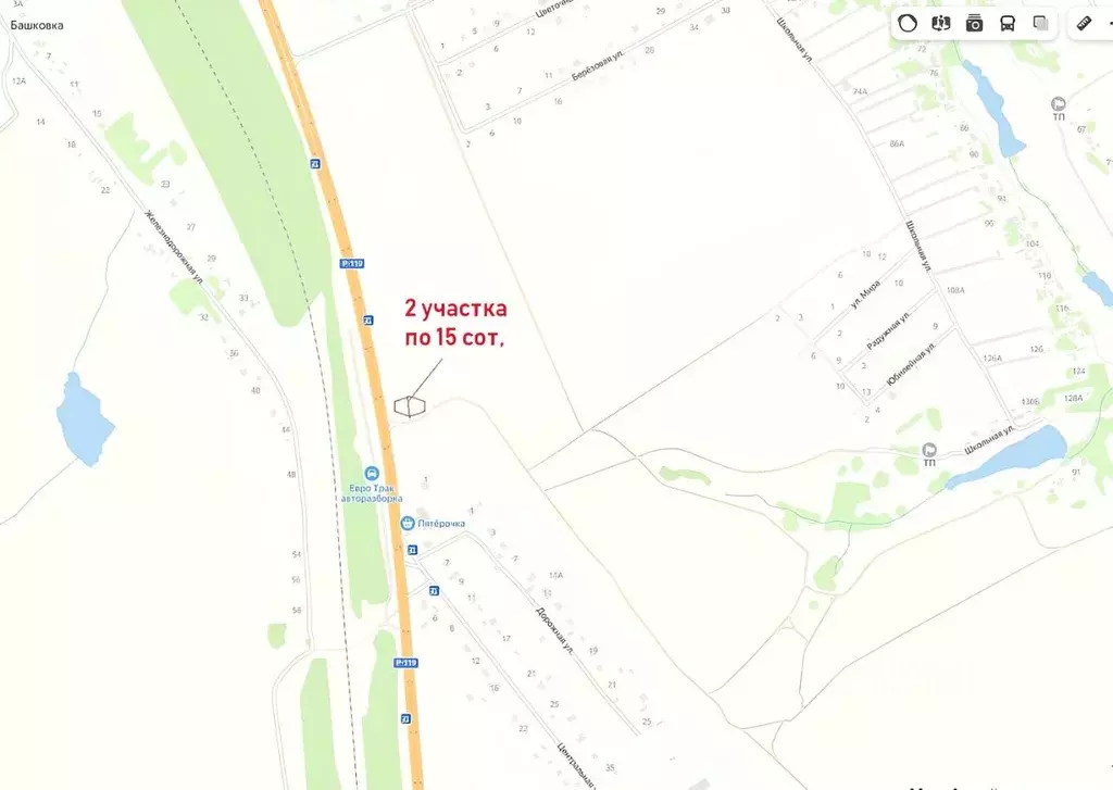 Участок в Орловская область, Орловский район Р-119, 5-й км (30.0 сот.) - Фото 0