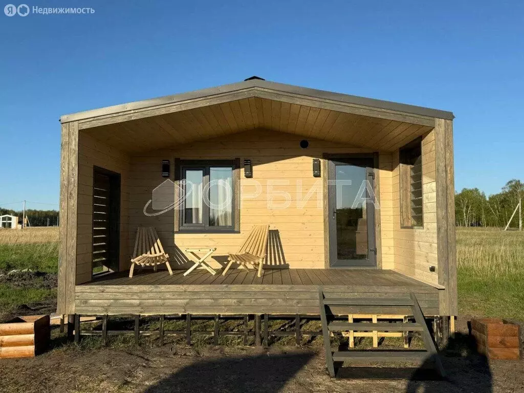 Дом в Тюменский район, ДНТ Дачи Хюгге (40 м) - Фото 1