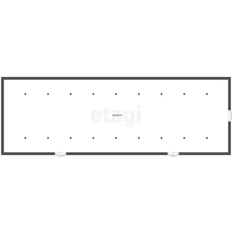 Производственное помещение (1150 м) - Фото 1