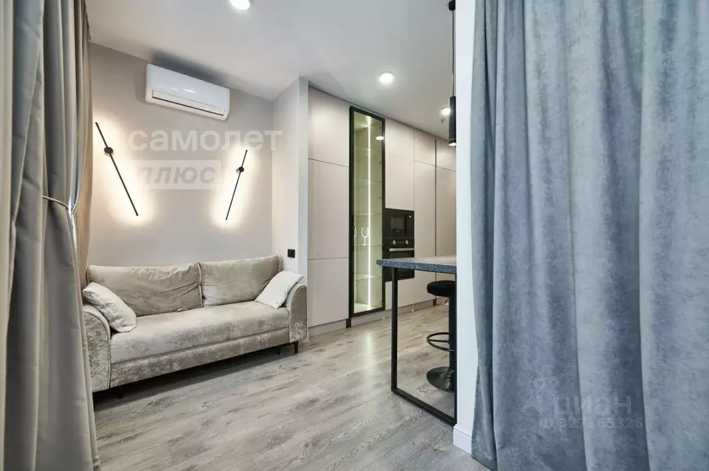 Студия Москва Березовая аллея, 19к4 (24.0 м) - Фото 1