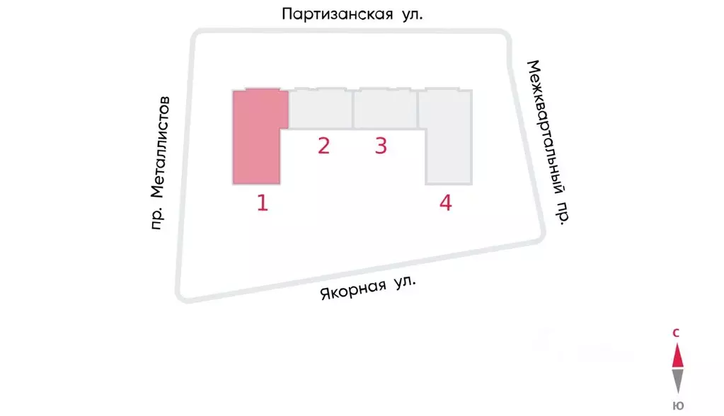 Студия Санкт-Петербург ЛСР Большая Охта жилой комплекс (23.3 м) - Фото 1