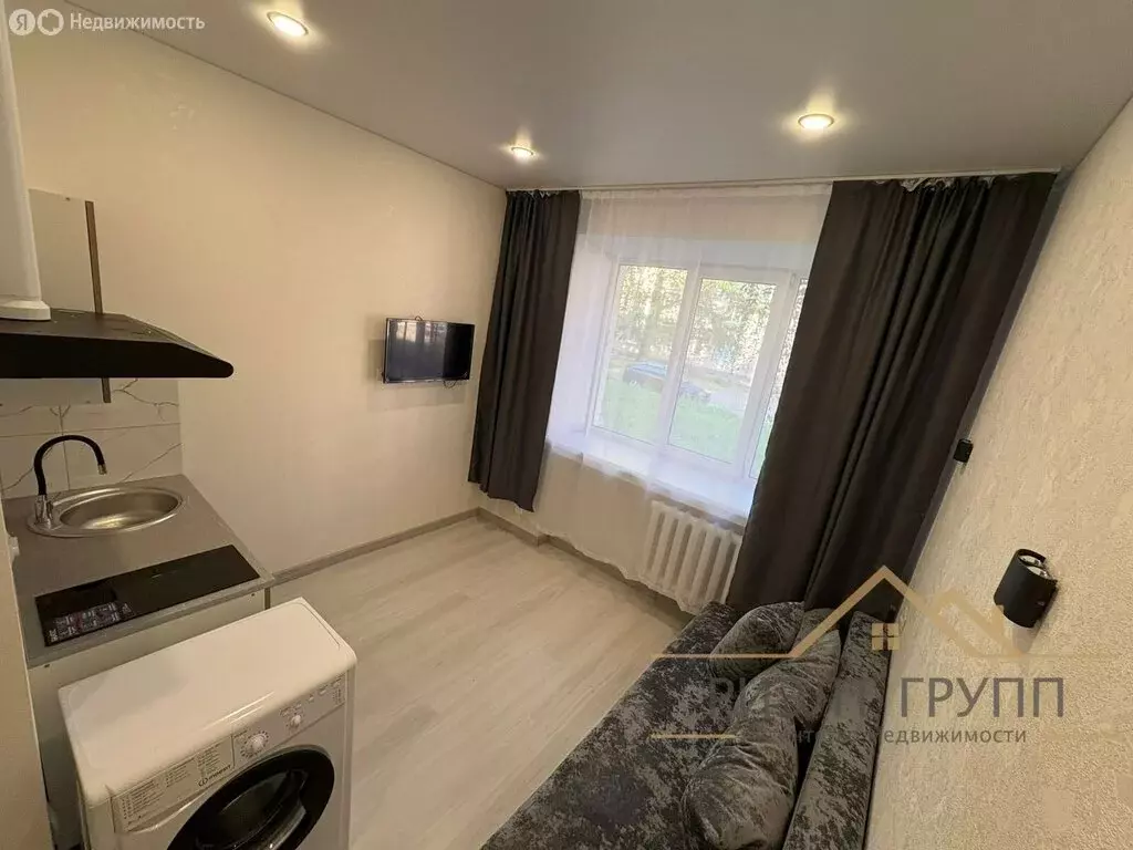 Квартира-студия: Казань, улица Академика Кирпичникова, 27 (14 м) - Фото 1