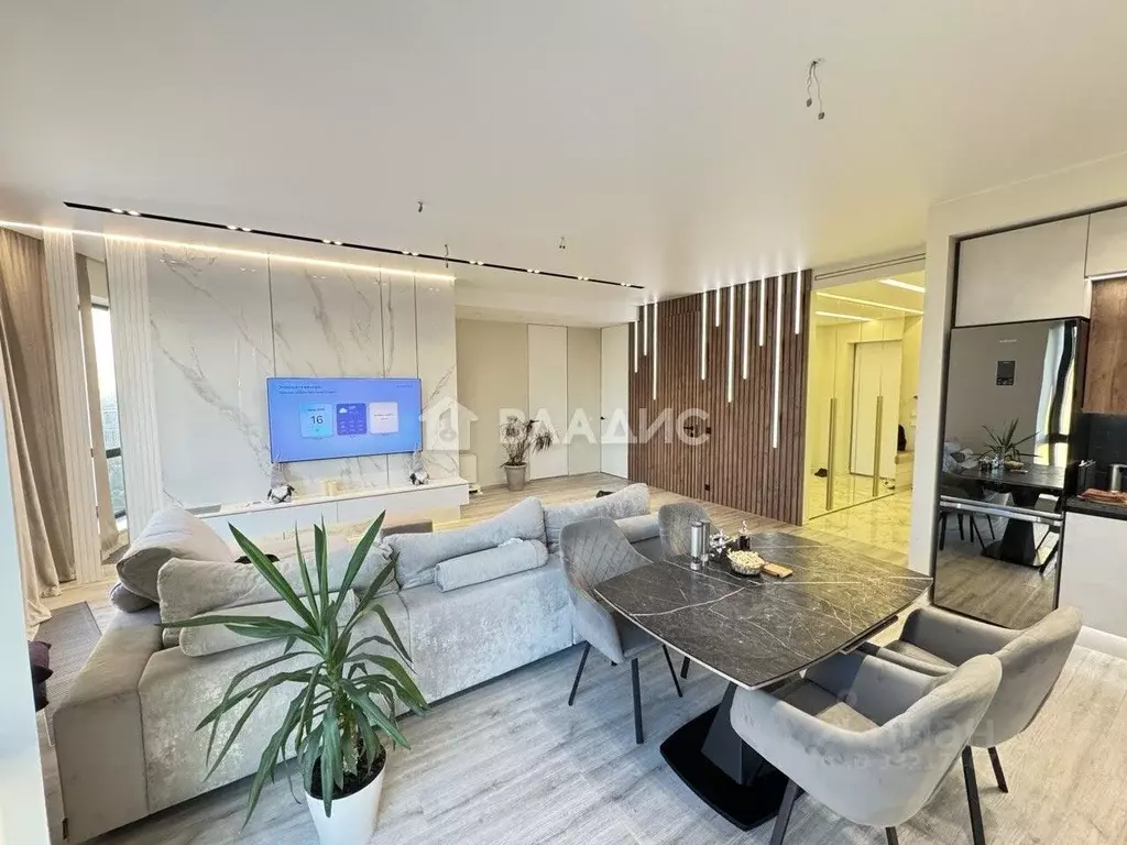 4-к кв. Москва ул. Народного Ополчения, 15К3 (107.9 м) - Фото 1