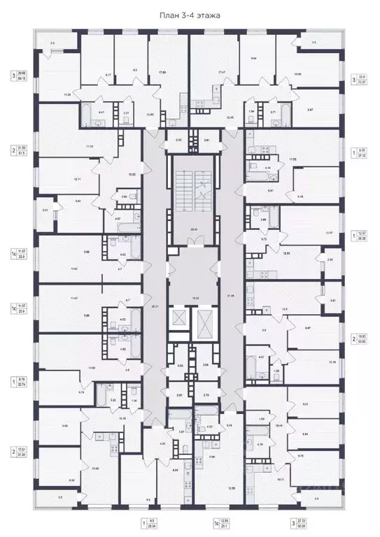 2-к кв. Брянская область, Брянск ул. Дуки (50.83 м) - Фото 1