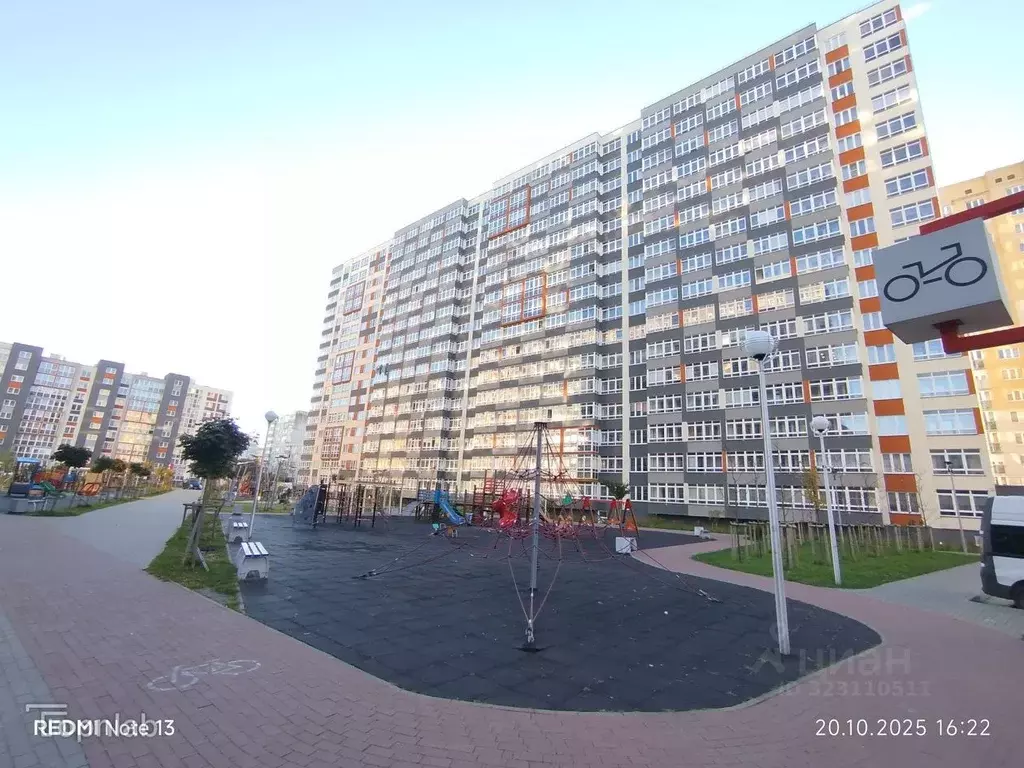 1-к кв. Калининградская область, Калининград Батальная ул., 100 (23.9 ... - Фото 1