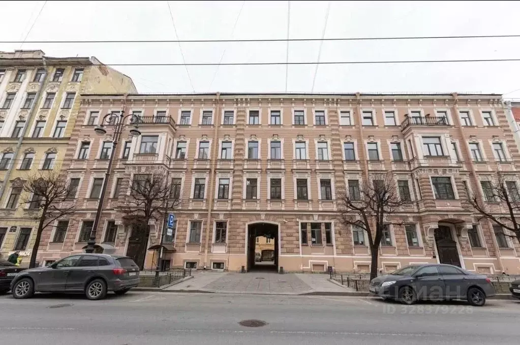 3-к кв. Санкт-Петербург ул. Чайковского, 60 (106.6 м) - Фото 2