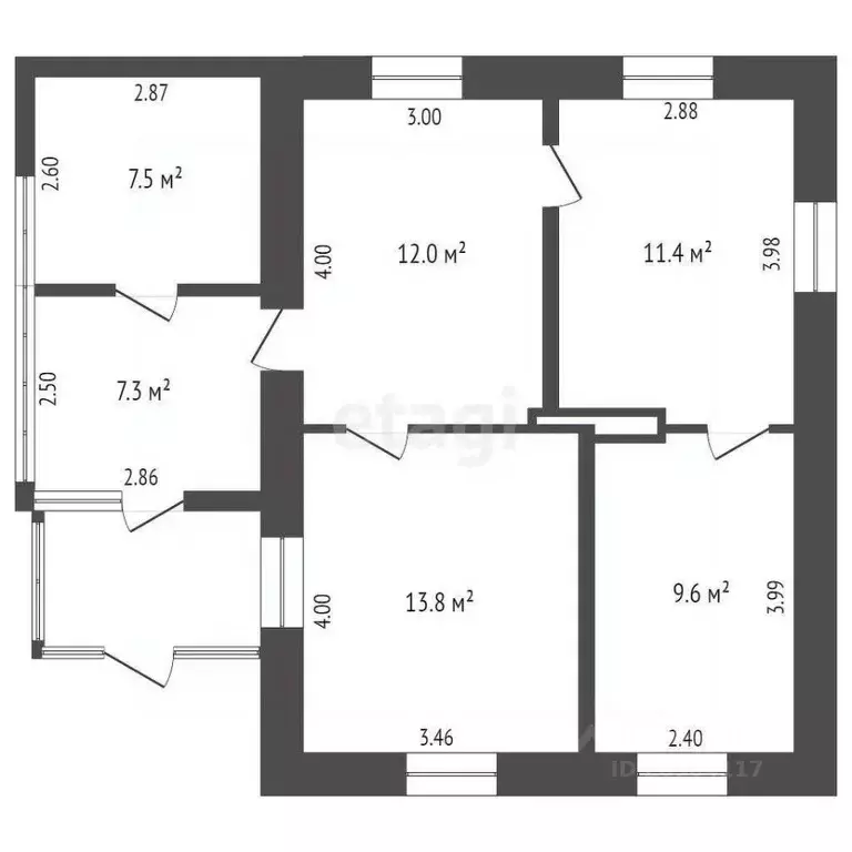 Дом в Крым, Бахчисарайский район, с. Песчаное ул. Ленина, 48 (62 м) - Фото 2