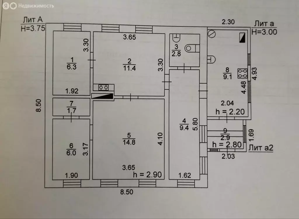 Дом в Волгодонск, Спортивный переулок (75 м) - Фото 1