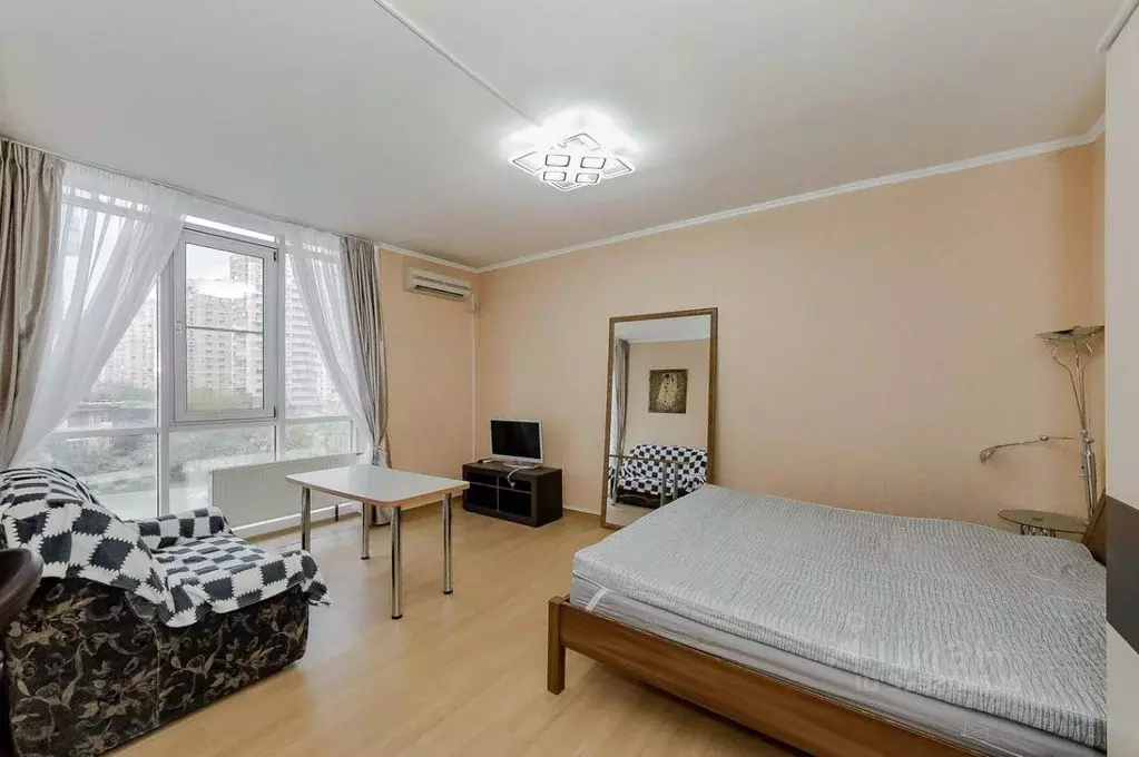 1-к кв. Краснодарский край, Краснодар ул. Архитектора Ишунина, 6 (45.0 ... - Фото 1