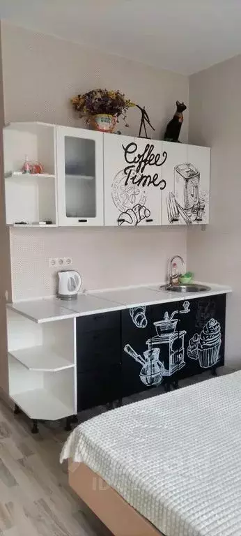 Студия Крым, Черноморское пгт ул. Сигнальная, 2Б (24.0 м) - Фото 2