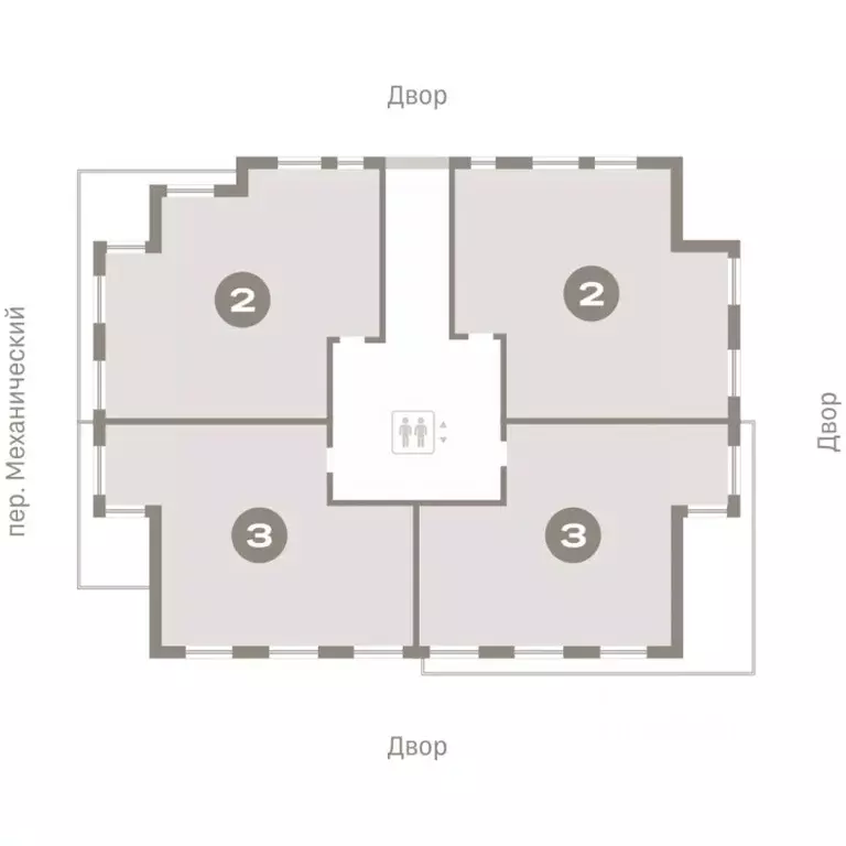 2-к кв. Свердловская область, Екатеринбург Эльмаш жилрайон, пер. ... - Фото 2