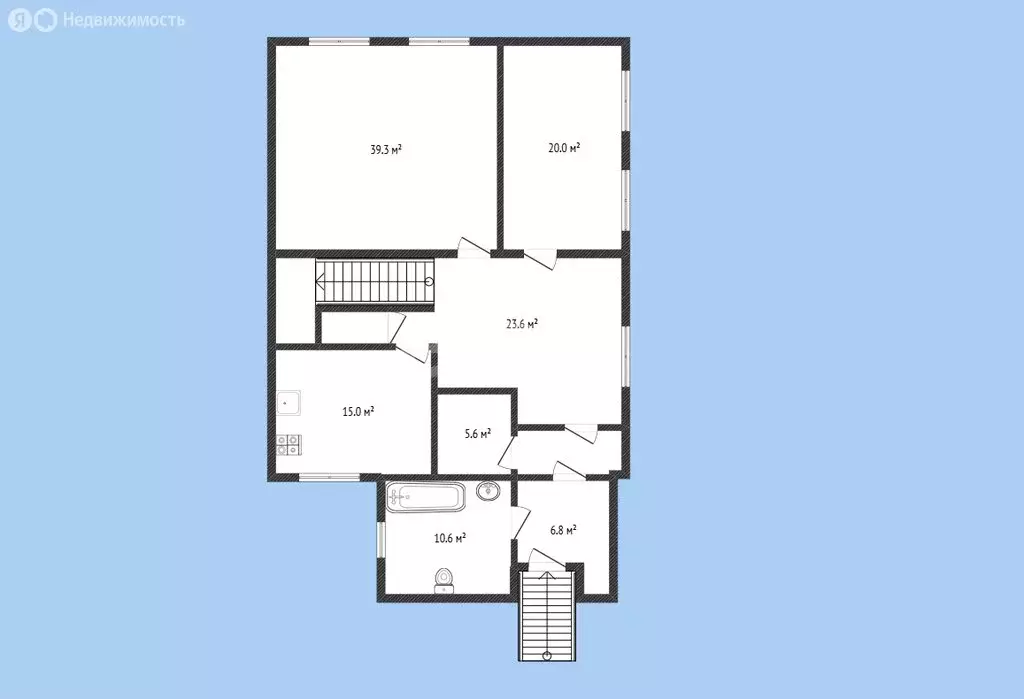 Дом в Черкесск, улица Степана Разина (348 м) - Фото 1