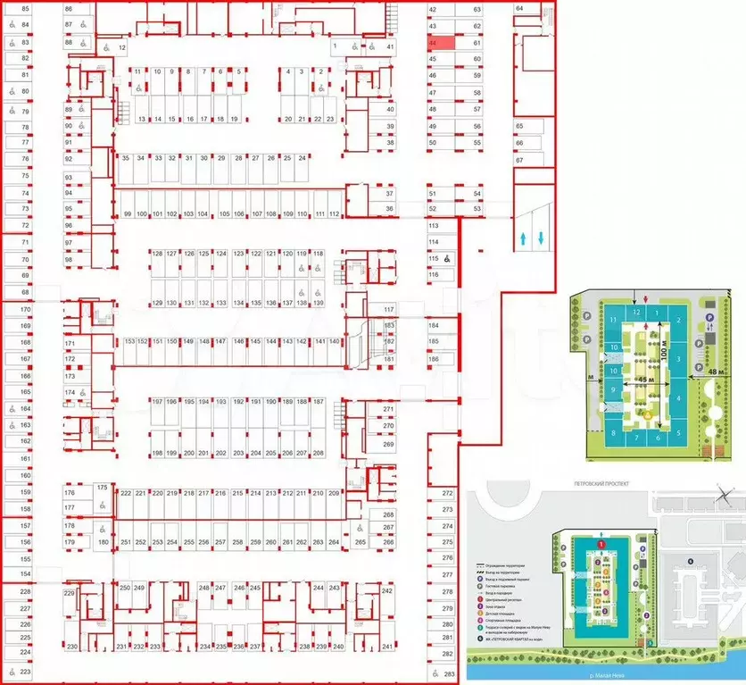 Машиноместо, 15 м - Фото 0