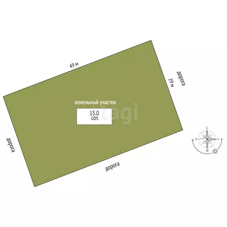 Участок, 15 сот., поселения (ижс) - Фото 1