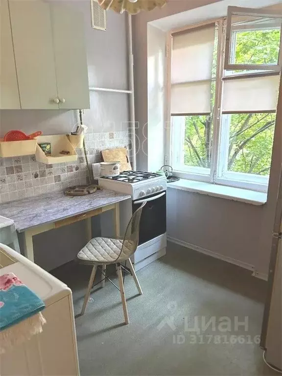 1-к кв. Москва Сеславинская ул., 32 (33.0 м) - Фото 0