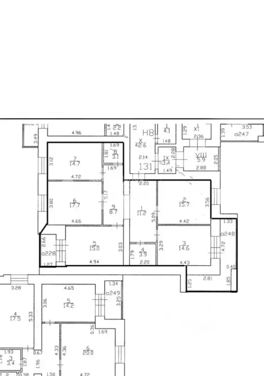 4-к кв. Рязанская область, Рязань Вокзальная ул., 51А (104.6 м) - Фото 2