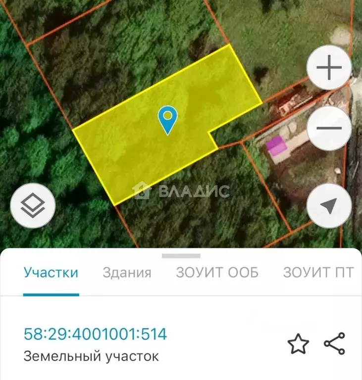 Участок в Пензенская область, Пенза ул. Генерала Волкова, 3 (12.0 ... - Фото 2