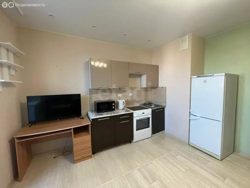 Квартира-студия: Тюмень, Верхнетарманская улица, 5 (27.3 м) - Фото 2