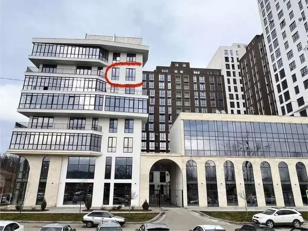 Студия Кабардино-Балкария, Нальчик ул. Кешокова, 1А (81.75 м) - Фото 2