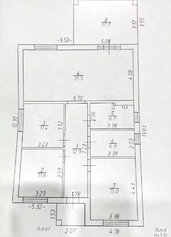 Дом 103 м на участке 6 сот. - Фото 0