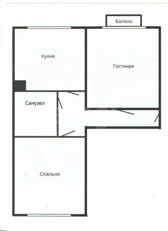 2-к кв. Иркутская область, Ангарск 7А мкр, 6 (52.0 м) - Фото 1