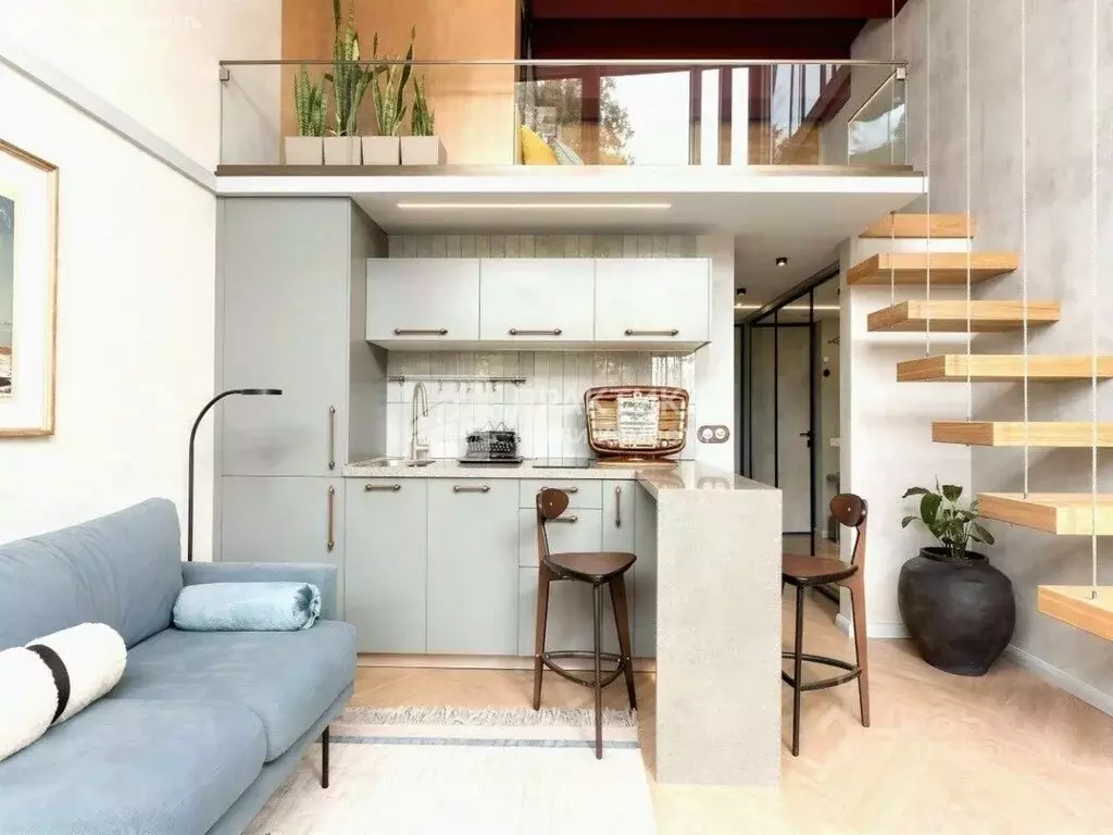 Квартира-студия: Москва, Нижегородская улица, 32с3 (30 м) - Фото 2