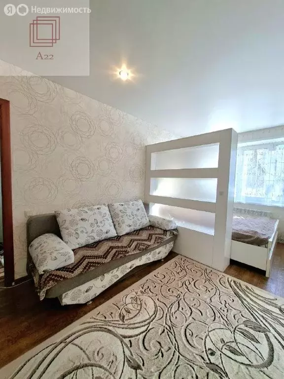 1-комнатная квартира: Барнаул, улица Юрина, 202Ак2 (32.9 м) - Фото 1