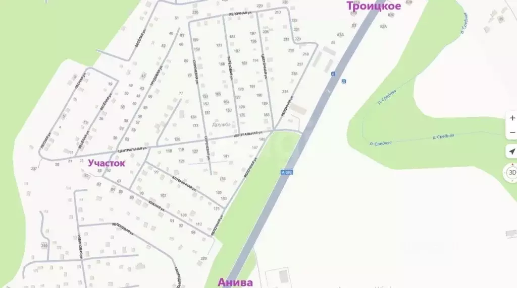 Участок в Сахалинская область, Анивский городской округ, с. Троицкое, ... - Фото 1