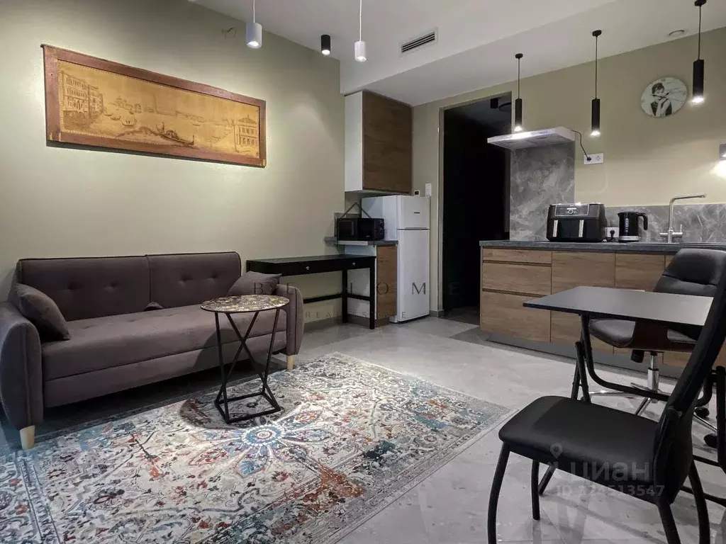 1-к кв. Санкт-Петербург наб. Макарова, 58 (34.0 м) - Фото 1