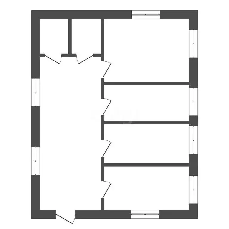 Дом в село Коменки, улица Красных Орлов (54.9 м) - Фото 1