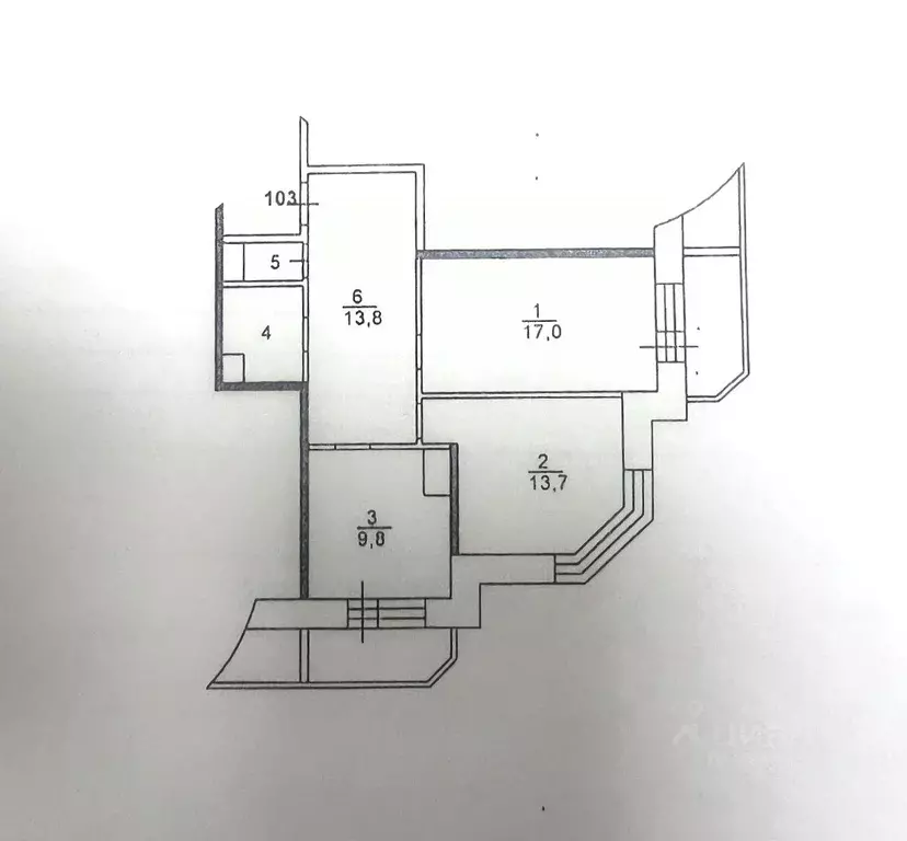 2-к кв. Московская область, Лыткарино Советская ул., 8к1 (59.6 м) - Фото 2