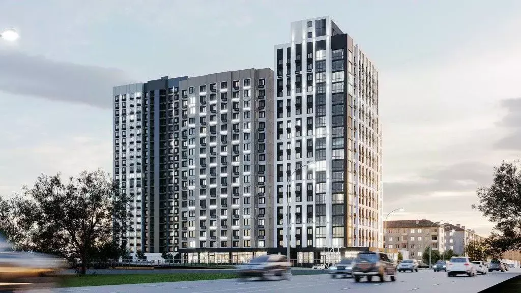 2-к кв. Липецкая область, Липецк Студеновская ул., 23Б (71.75 м) - Фото 1