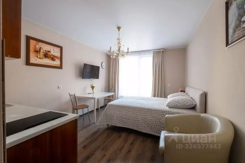 Студия Санкт-Петербург Комендантский просп., 61 (26.0 м) - Фото 1