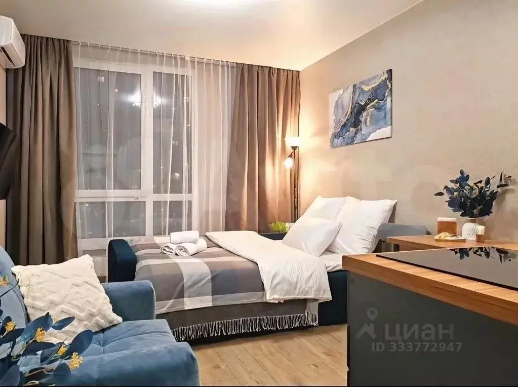 Студия Москва Производственная ул., 17 (21.0 м) - Фото 2