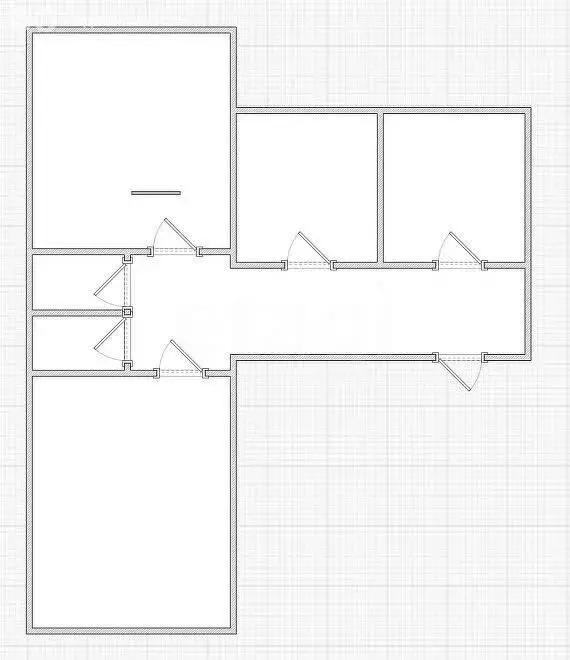 3-комнатная квартира: Магас, улица Мочко Базоркина, 18А (115 м) - Фото 1