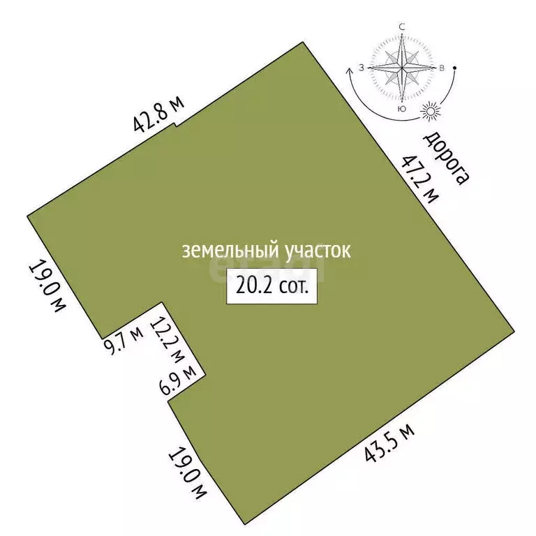 Дом в Заводоуковск, улица Тимирязева (58.4 м) - Фото 1