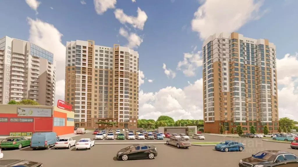 1-к кв. Волгоградская область, Волгоград Университетский просп., 55 ... - Фото 2