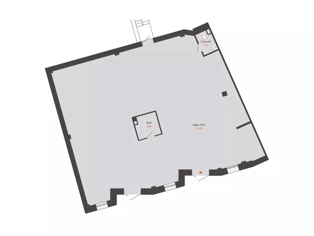 Помещение свободного назначения в Ульяновская область, Ульяновск Новый ... - Фото 1