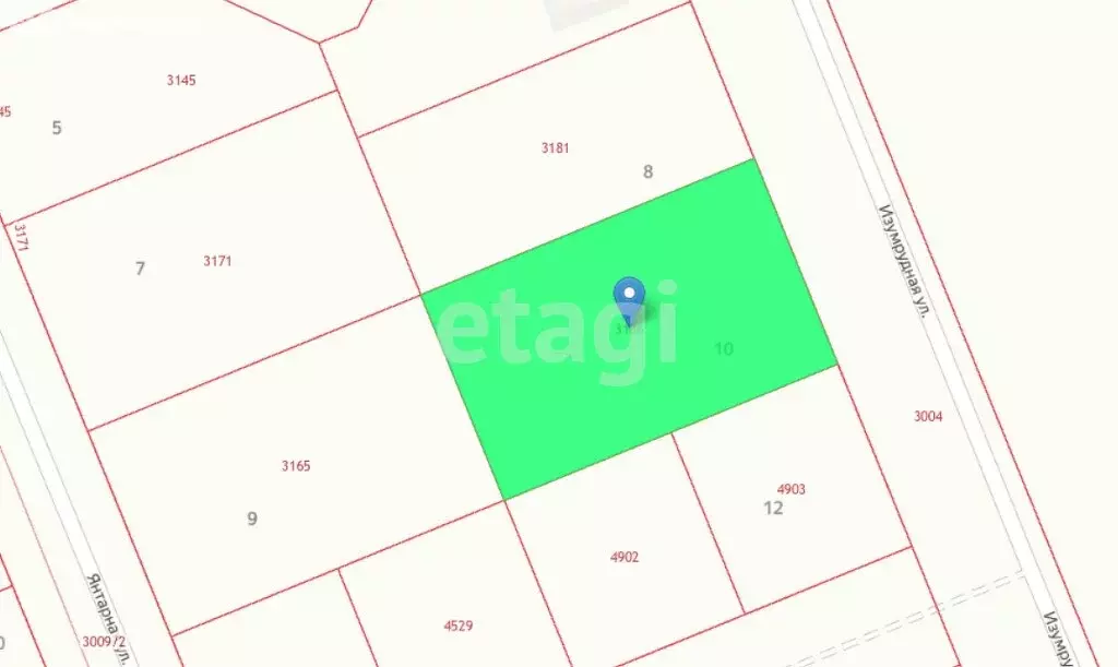 Участок в Дальнее, Изумрудная улица (19.5 м) - Фото 2