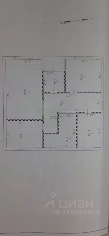 Дом в Красноярский край, с. Богучаны ул. Свободная, 11 (103 м) - Фото 2